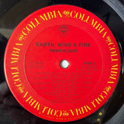 Винтажная виниловая пластинка LP Earth, Wind and Fire Powerlight (USA 1983)