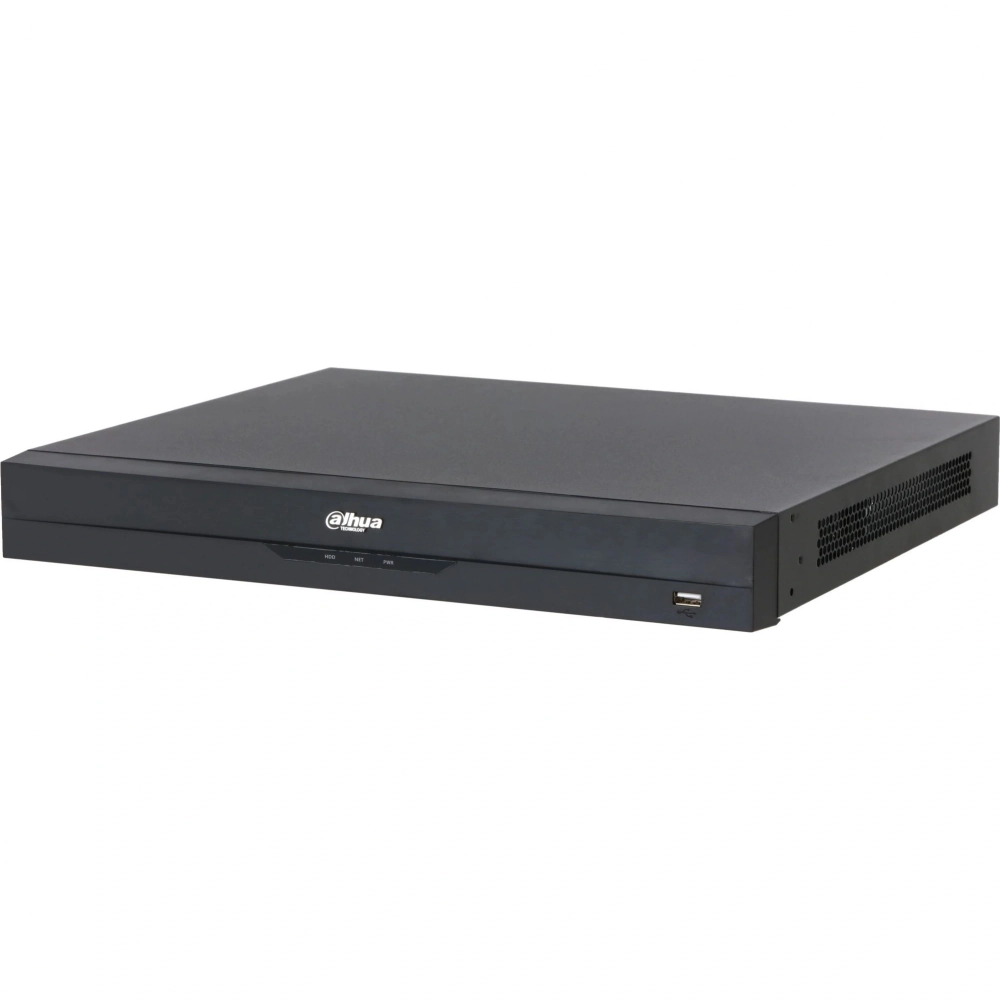 8-канальный IP-видеорегистратор Dahua c PoE до 448Мбит/с 2 SATA III до 16Тбайт 1 HDMI (8K), 1 VGA; 1 RJ45 1000Мбит/с, 8 RJ45 100Мбит/с (PoE/PoE+), до 130Вт, поддержка ePoE
