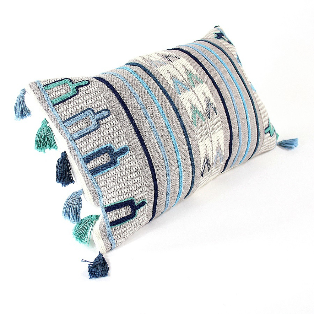 Чехол на подушку с этническим орнаментом Ethnic 30х60 Tkano