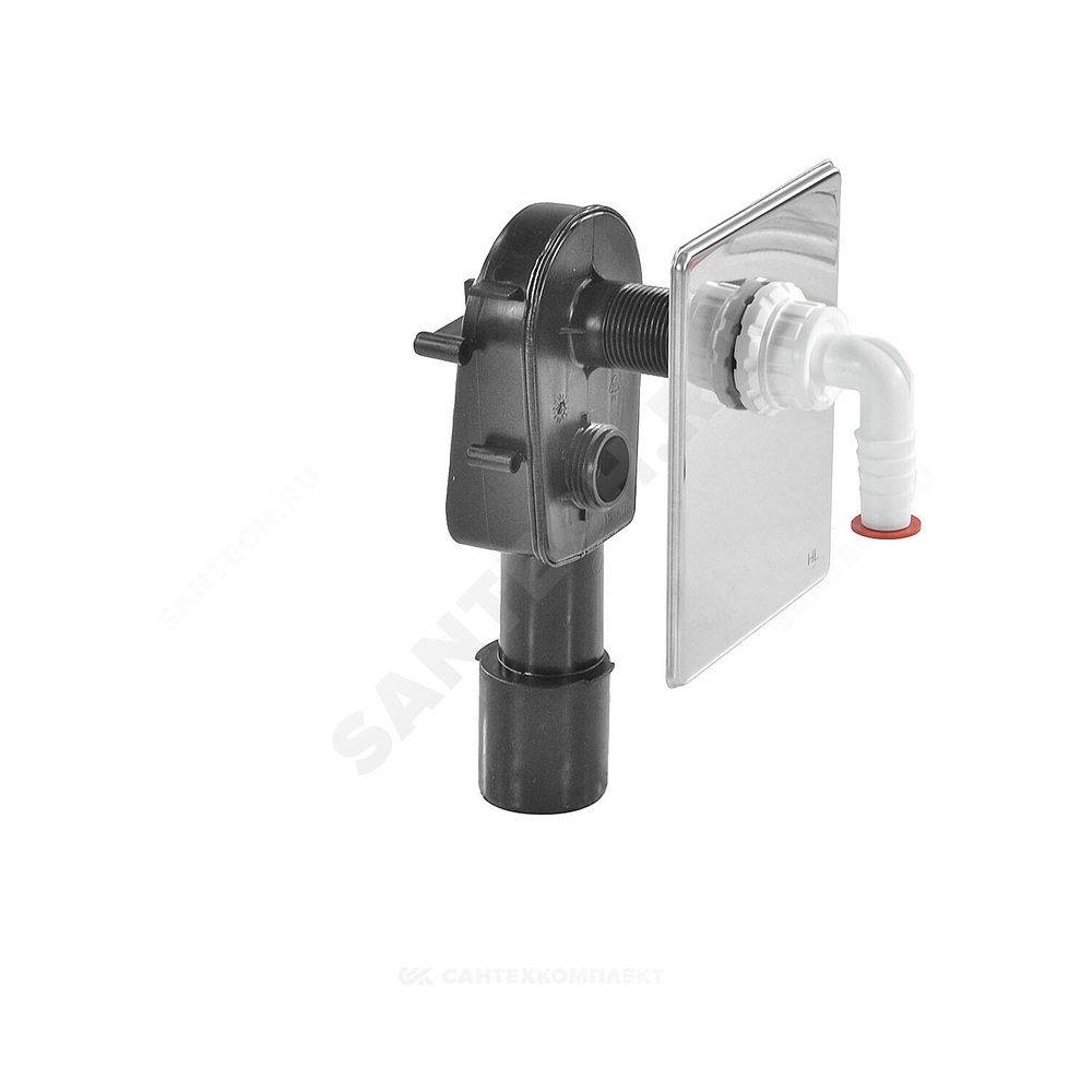 Сифон для стиральной машины 3/4"x40/50 скрытый монтаж HL HL400