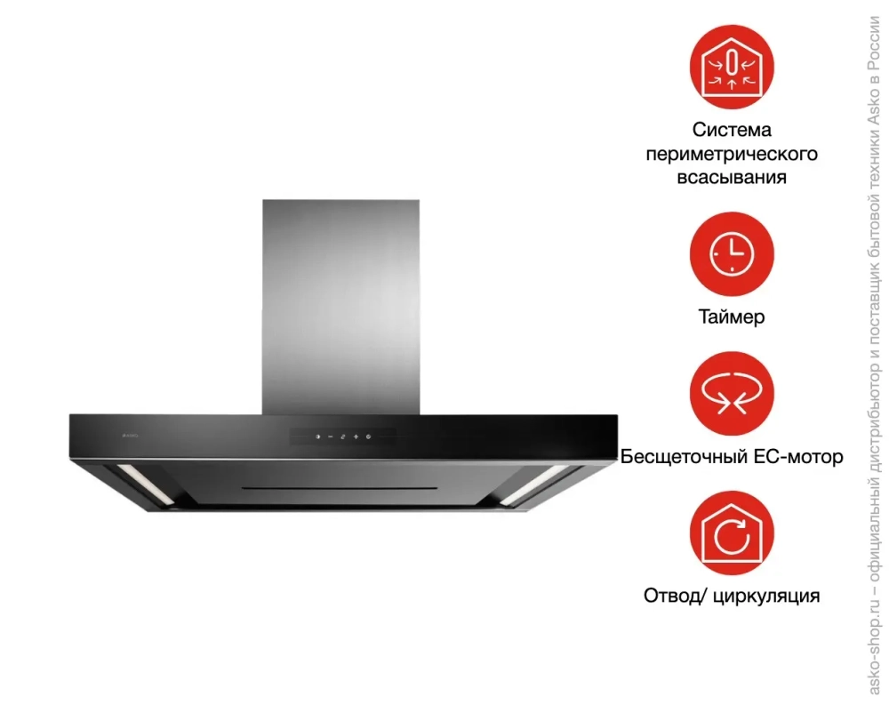 Вытяжка Asko CW4930G фото 6
