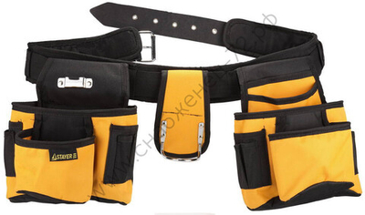 STAYER нейлон, пояс для инструментов с 18 карманами, Professional (38612)