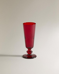 ZARA HOME РОЖДЕСТВЕНСКЙ БОКАЛ, КРАСНЫЙ