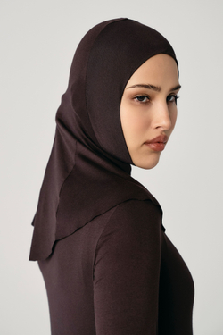 Балаклава без шва коричневая