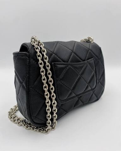 Цепь Серебро с карабинами