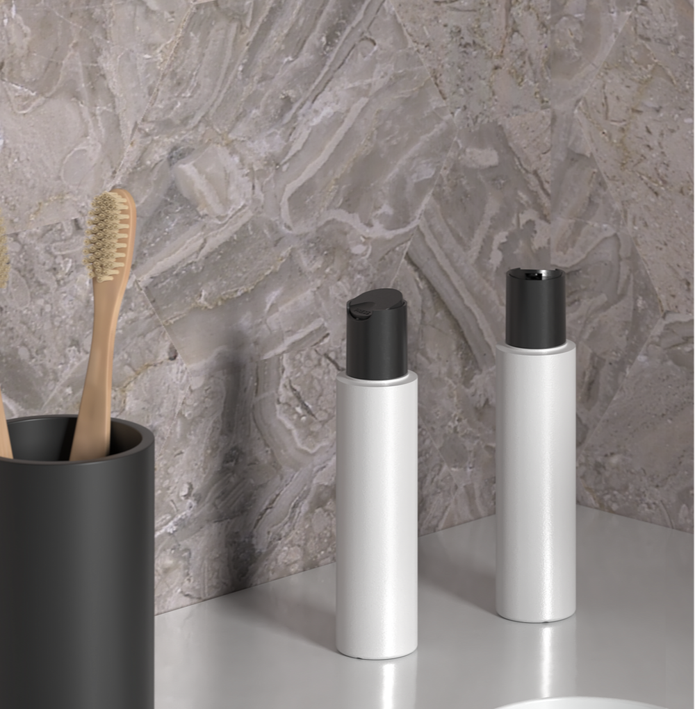 Флакон 500 мл 28 мм ПНД Прямые плечи