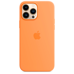 Силиконовый чехол с поддержкой MagSafe Apple Silicone Case для iPhone 13 Pro Max, Marigold (Весенняя мимоза)
