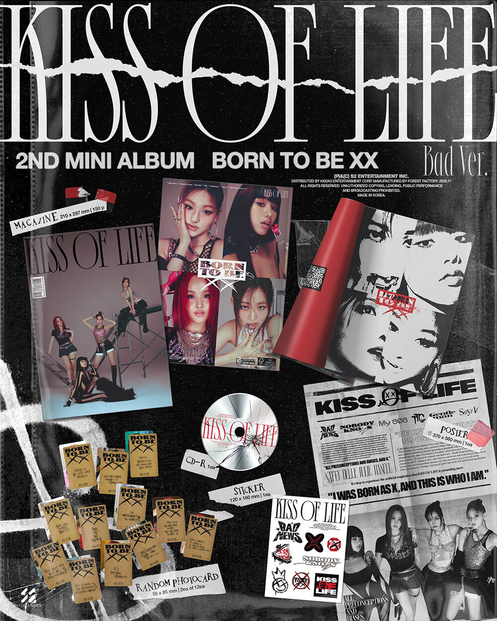 Альбом KISS OF LIFE - Born to be XX