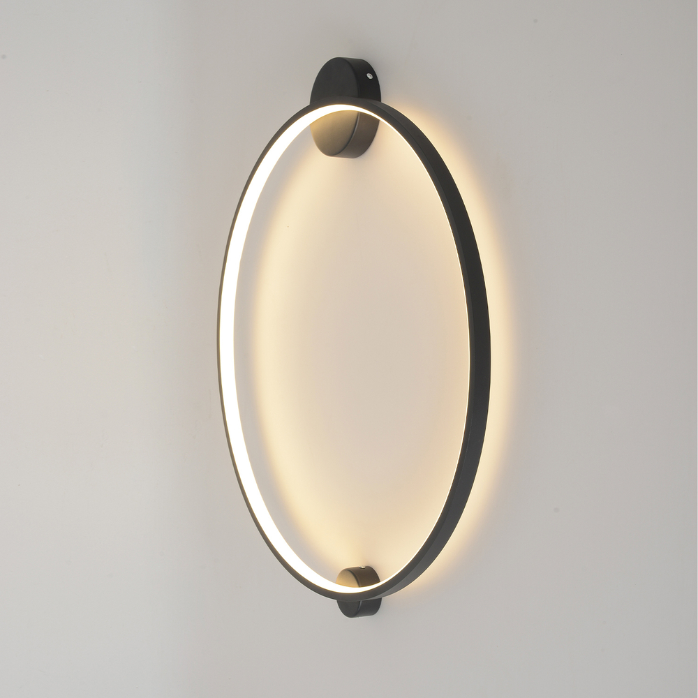 Настенный светодиодный светильник Crystal Lux REAL AP26W LED BLACK