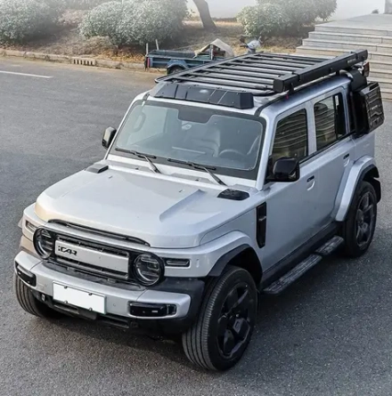 Платформа на крышу для iCar V23 Chery 2024 Айкар багажник на крышу боковая лестница боковой столик