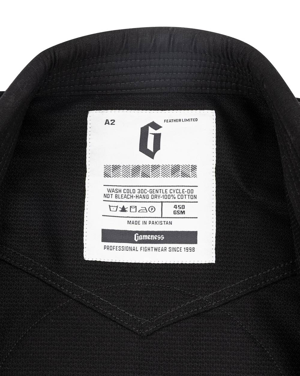 Кимоно GAMENESS FEATHER OG - Black