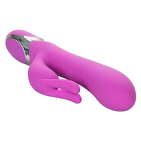 Лиловый вибратор с клиторальным зайчиком California Exotic Novelties Enchanted Bunny SE-0649-15-3