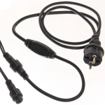 Гирлянда для улицы БАХРОМА «Мерцание» ш5м* в40/60см 180 ламп LED, черный провод, IP-65, Белый (возможность соединения)