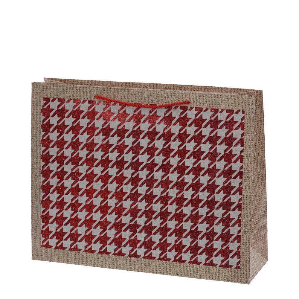 GAEM Пакет подарочный L (бумага 210г/м2, блок микс 12шт), L38,5 W11 H30 см, 4в.