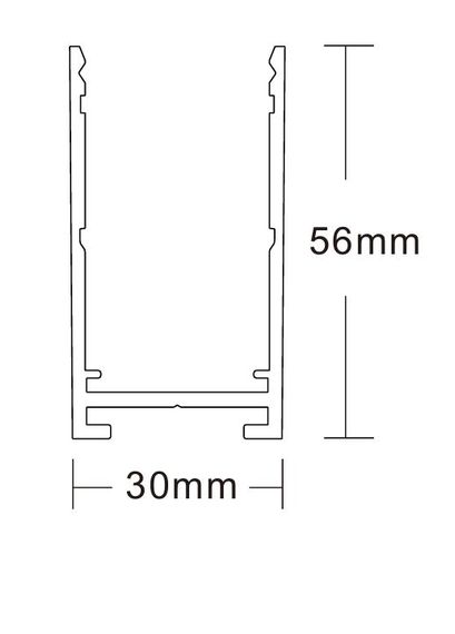 Шинопровод Crystal Lux CLT 0.115 01 L2000 BL