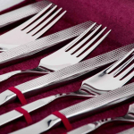 Набор столовых приборов нерж сталь, 24 пр, подар уп, Добросталь/Нытва, Ариета, н214/5