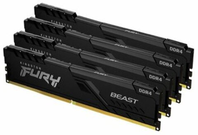 Оперативная память KINGSTON FURY Beast DDR4 32GB 3600MHz CL17 UDIMM KF436C17BBK4/32