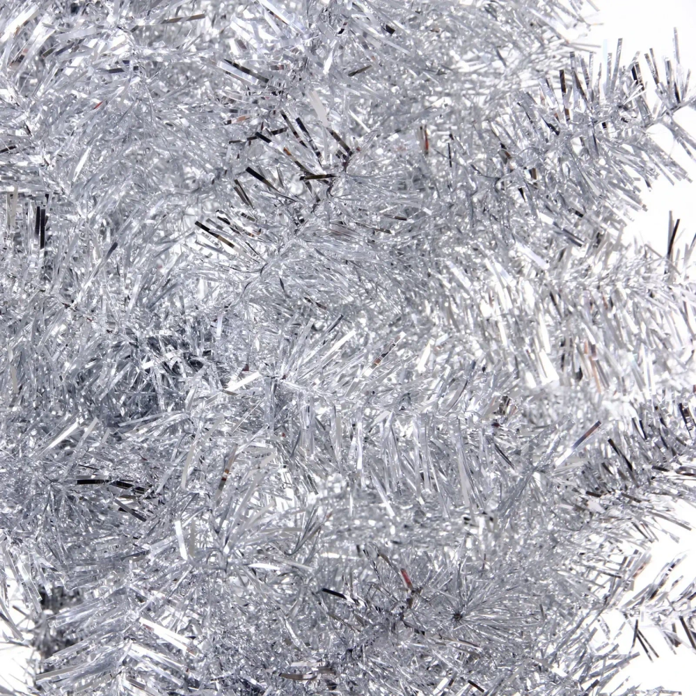 Елка «Сказочное мерцание» 120 см, ПВХ (200 веток), Серебро