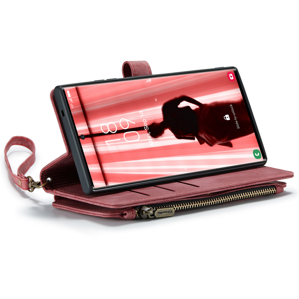 Многофункциональный чехол-кошелек CaseMe 3 in 1 Matte Wallet для Samsung Galaxy S26 Ultra