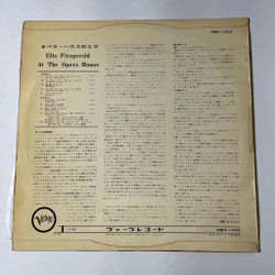 Винтажная виниловая пластинка LP Ella Fitzgerald At The Opera House (Japan 1966) (No Obi)