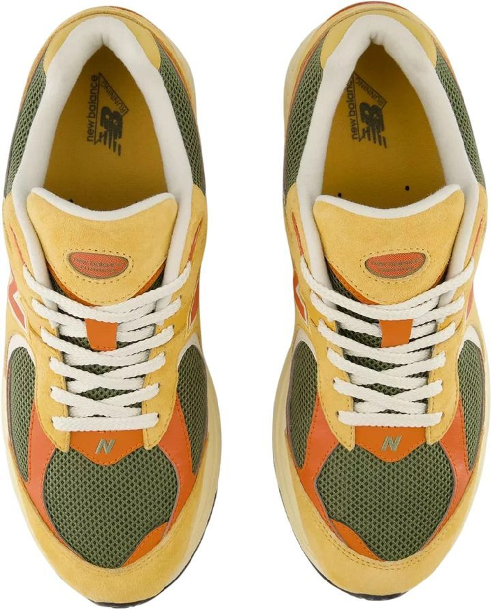 Кроссовки New Balance 2002 желто-зеленый