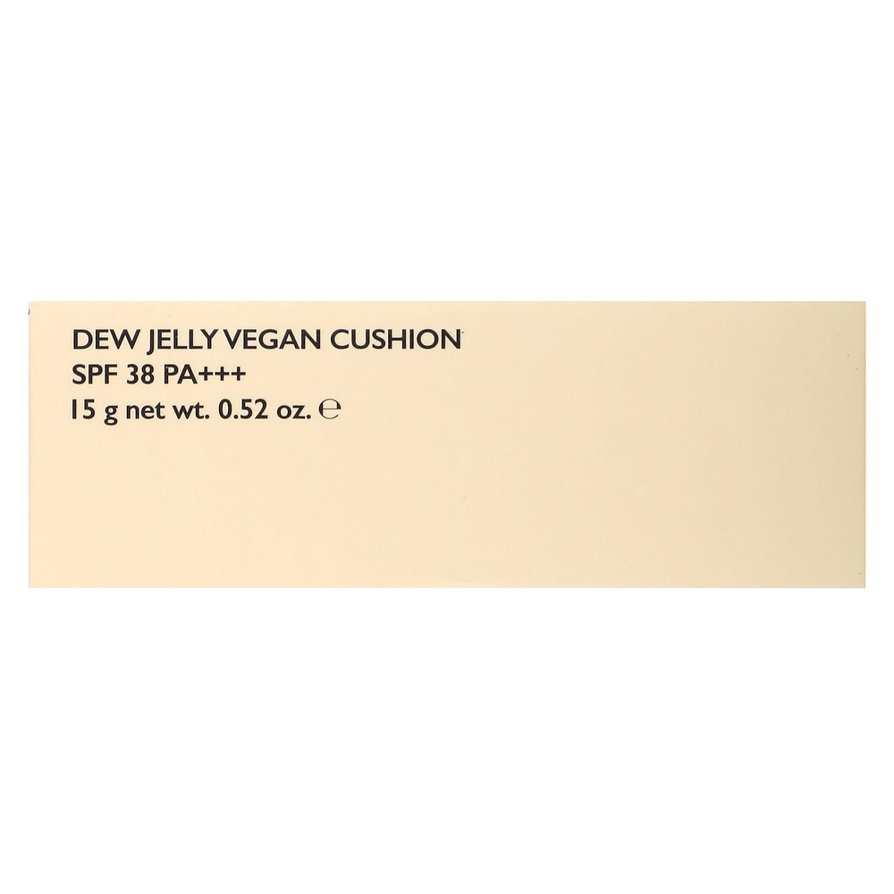 Amuse, Dew Jelly, веганский кушон, SPF 38 PA +++, 01 Soonsoo, 15 г (0,52 унции)