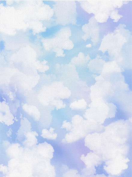 Канва с рисунком "М.П.Студия" дизайнерская, 21 см х 30 см