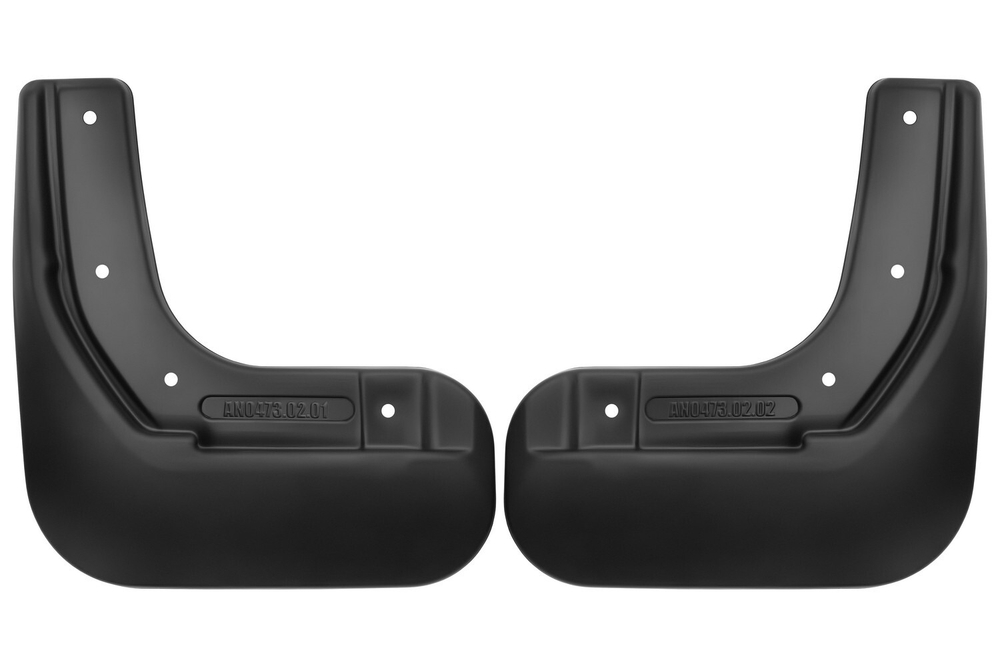 Брызговики задние для BAIC U5 Plus 2023 - 2 шт.(optimum) в пакете FROSCH.NLF.AN0473.E0