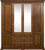 Шкаф для одежды 4д «Верди Классик» П3.0487.1.01