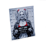 Табличка интерьерная "Harley Quinn" Харли Квинн, 15х20см, 3D печать
