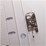 Папка-регистратор OfficeSpace, 50мм, бумвинил, с карманом на корешке, фиолетовая