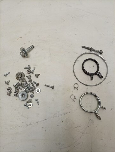 WMSD7105B кт17 Крепеж, хомуты для стиральной машины Hotpoint-Ariston б/у