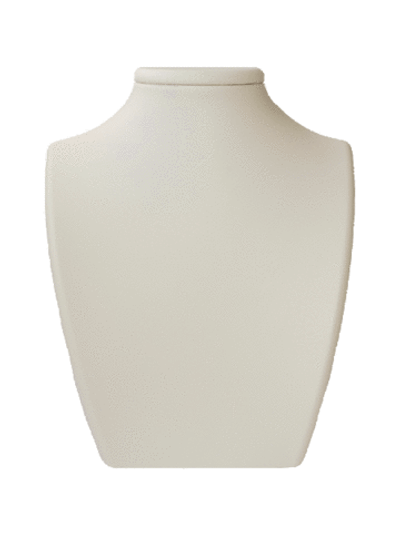 Бюст объемный серия Елена/квадратное основание/ф.№5 (резинка)/Н-190 мм.