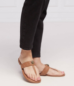 Кожаные вьетнамки Kurt Geiger - светло-коричневый(8651448109)