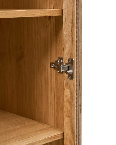 Витрина Alguema, 185х100 см, шпон дуба