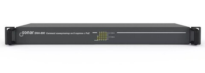SNA-800 Коммутатор сетевой на 8 портов RJ45; производительность коммутационной матрицы - 1.6 Гбит/с