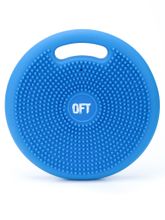 Массажно-балансировочная подушка с ручкой синяя