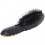 Расческа массажная компактная «Beauty Bar», цвет золото, в коробке, 20*7см
