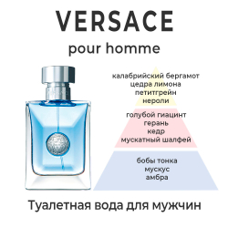 Versace Pour Homme — туалетная вода для мужчин. Описание аромата