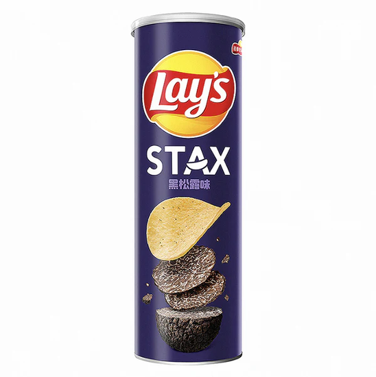 Чипсы Lay‘s Stax Black Truffle со вкусом черного трюфеля, 90гр (Китай)