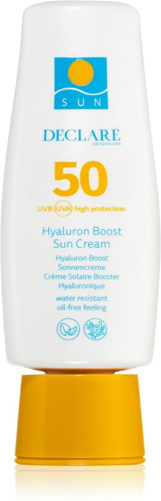 Declaré увлажняющий крем для загара SPF 50 Hyaluron Boost Sun