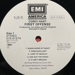 Corey Hart ‎– First Offense (Япония 1984г.) Promo
