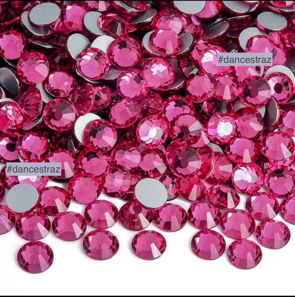 Стразы клеевые, Rose, P29, SS20, 1440, (F2)