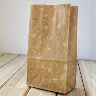 Крафт-пакет с рисунком 