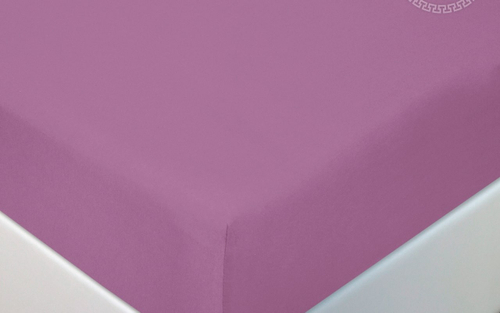 Простынь на резинке Фиалка