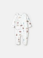 Слип с кнопками по шаговому шву "Тайга" 0+