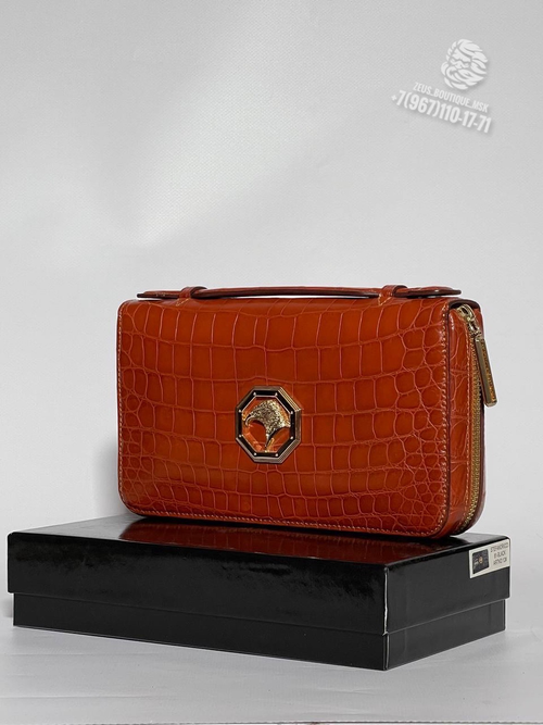 Бумажник Stefano Ricci из кожи крокодила
