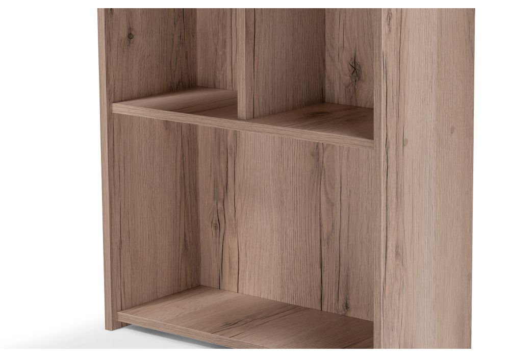 Письменный стол Битти Лофт 116х60х75 дуб делано светлый / белый матовый