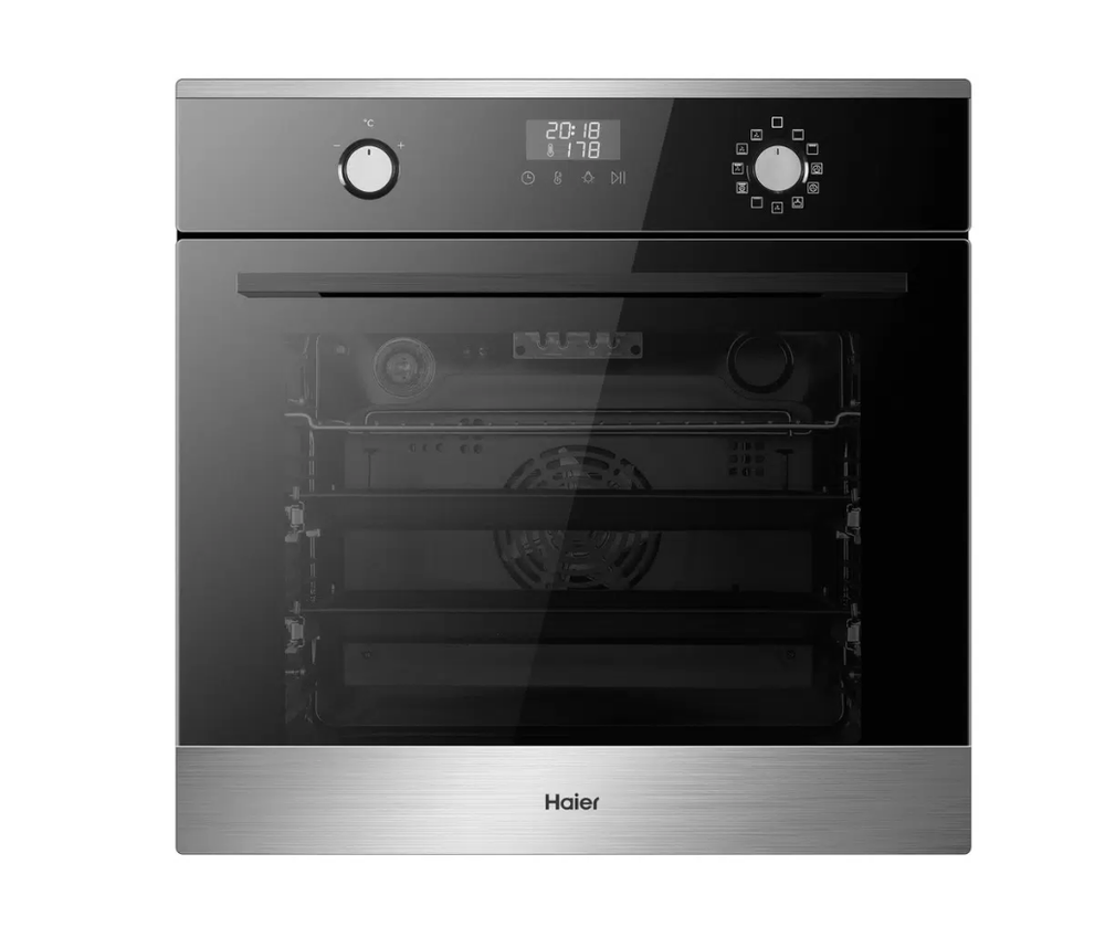 Встраиваемый электрический духовой шкаф Haier HOX-P11CGBX (h)