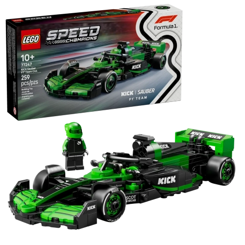 Конструктор LEGO Speed Champions 77247 Гоночный автомобиль KICK Sauber F1 Team C44